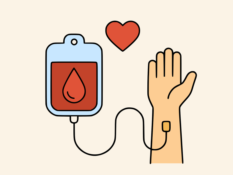 Marche pour le don du sang 